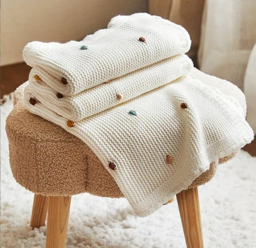 Cotton Knitted Blanket