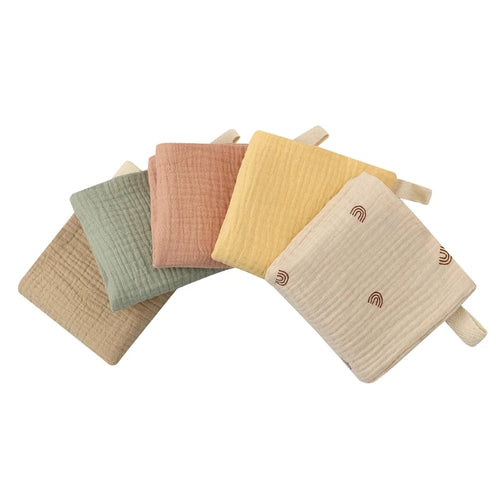 5 Pack Muslin Burp Cloth